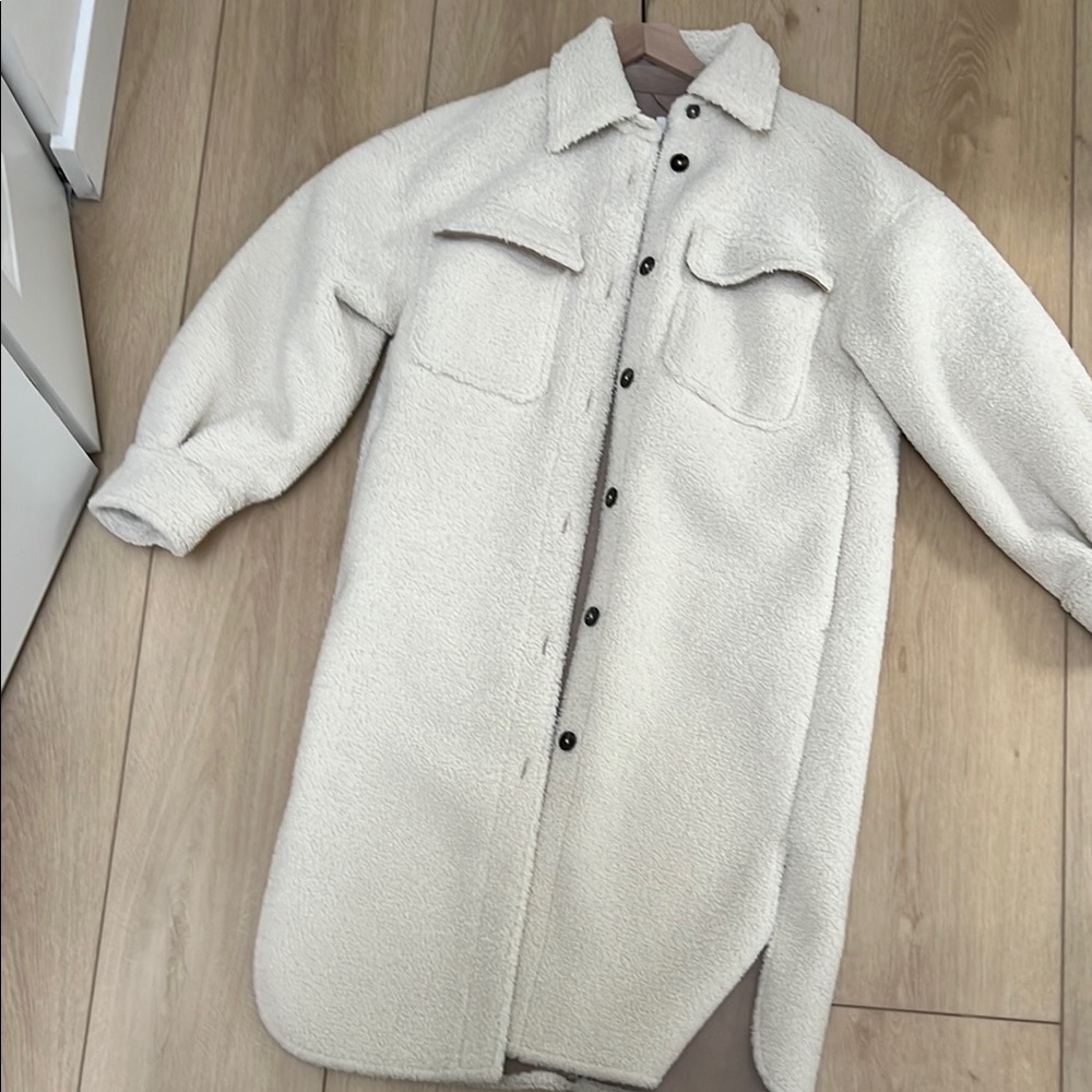 Oversized Teddy coat H&M